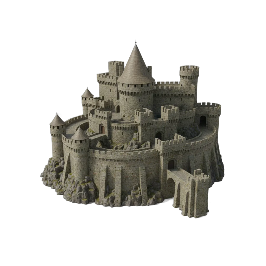 Medieval Stone Castle