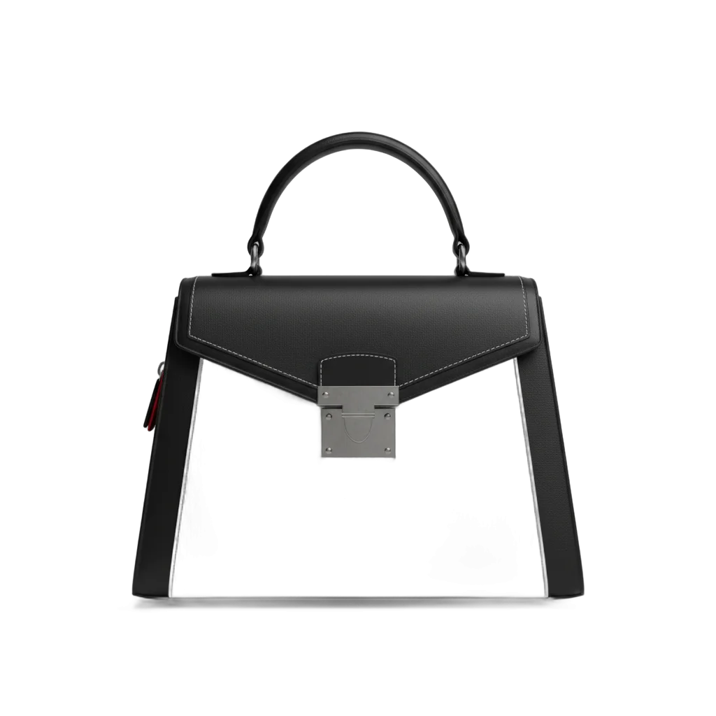 Stylish Two-Toned Handbag