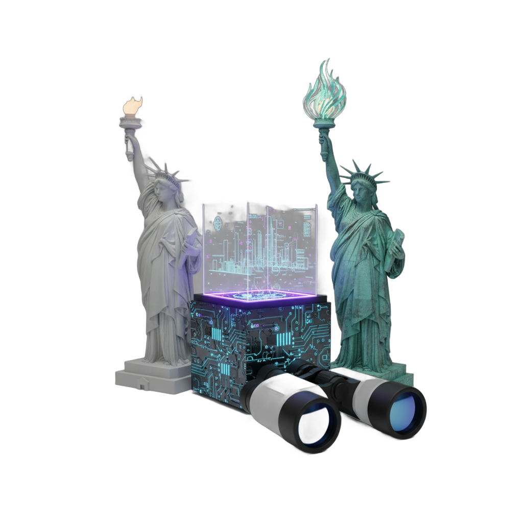 Cyberpunk Devices and Statue Liberty Bundle