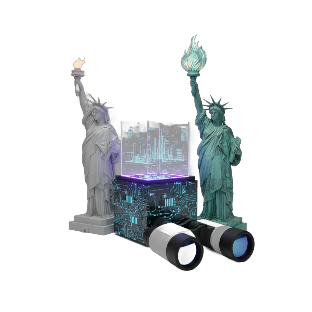 Cyberpunk Devices and Statue Liberty Bundle