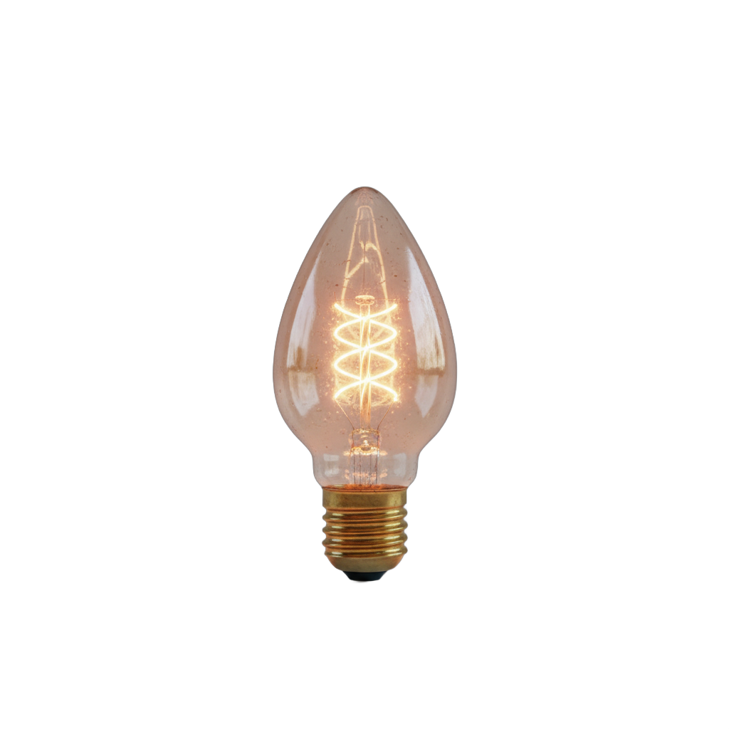 Vintage Incandescent Light Bulb