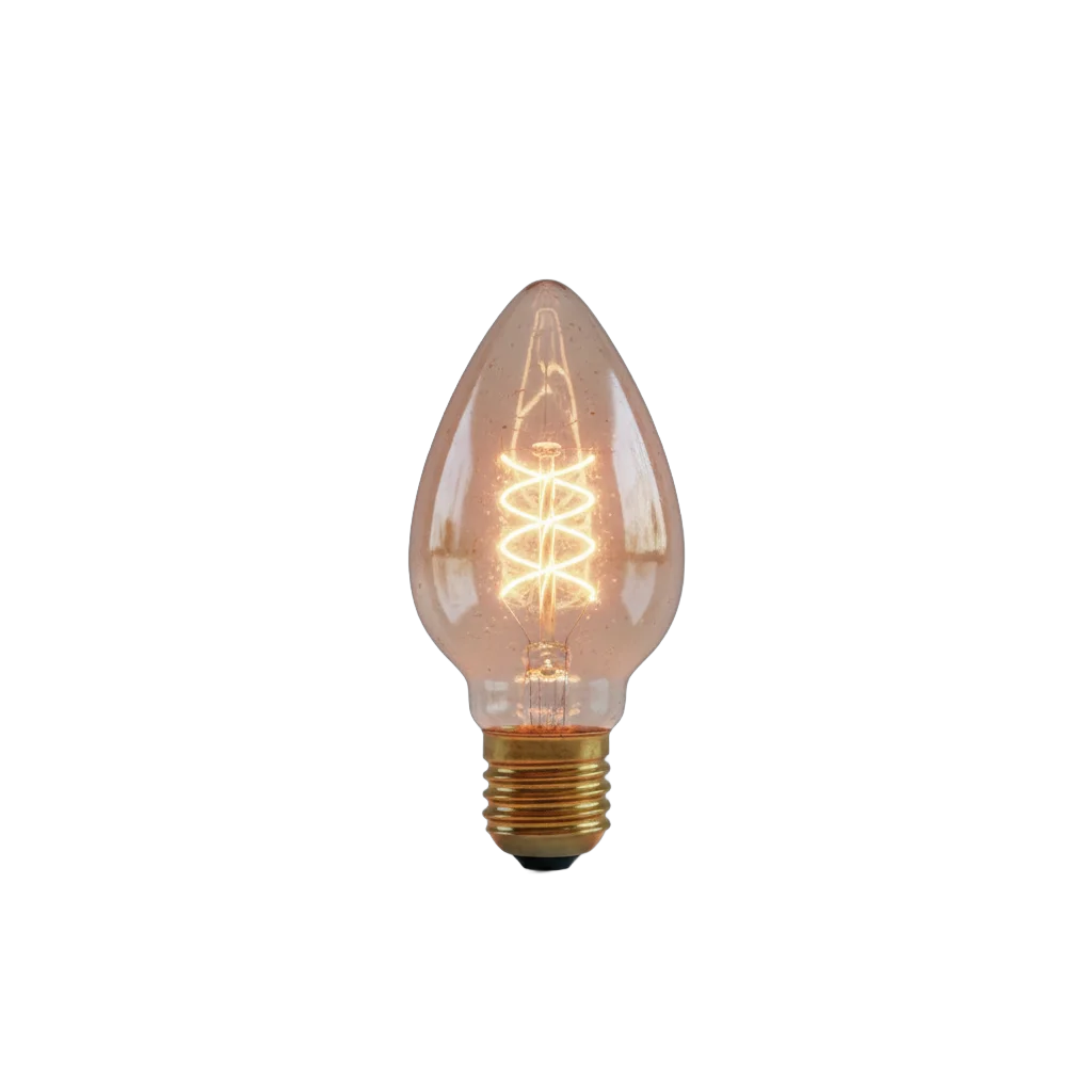 Vintage Incandescent Light Bulb