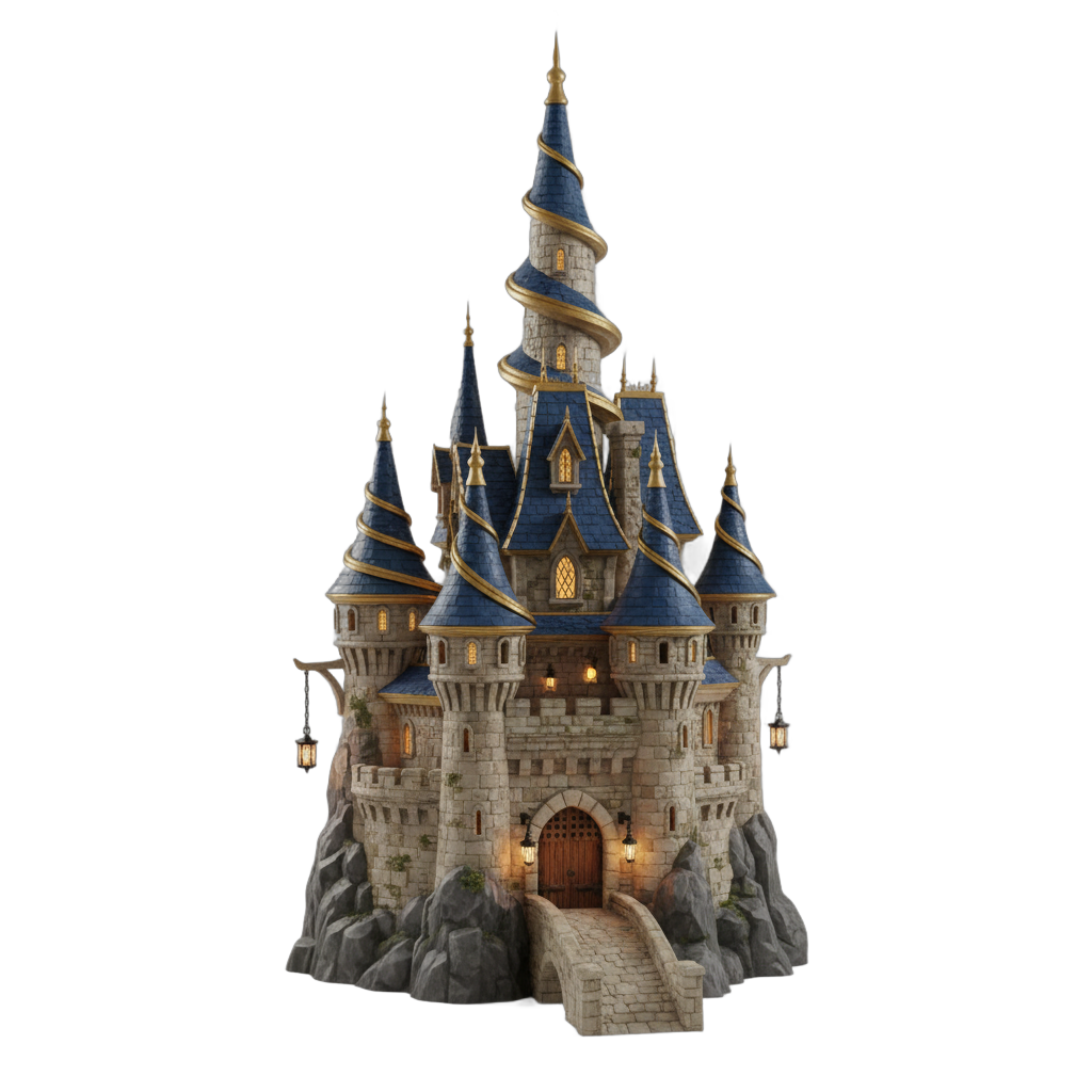 Fairytale Storybook Castle