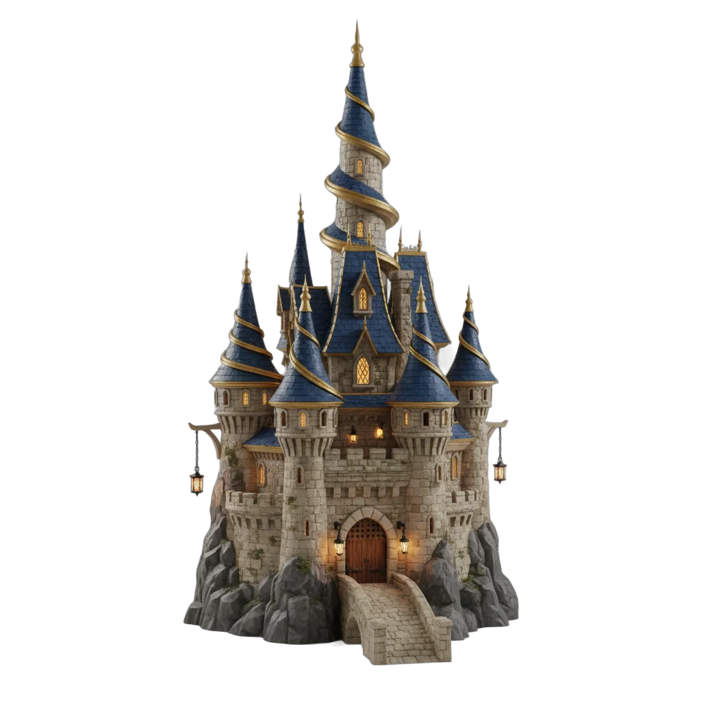 Fairytale Storybook Castle