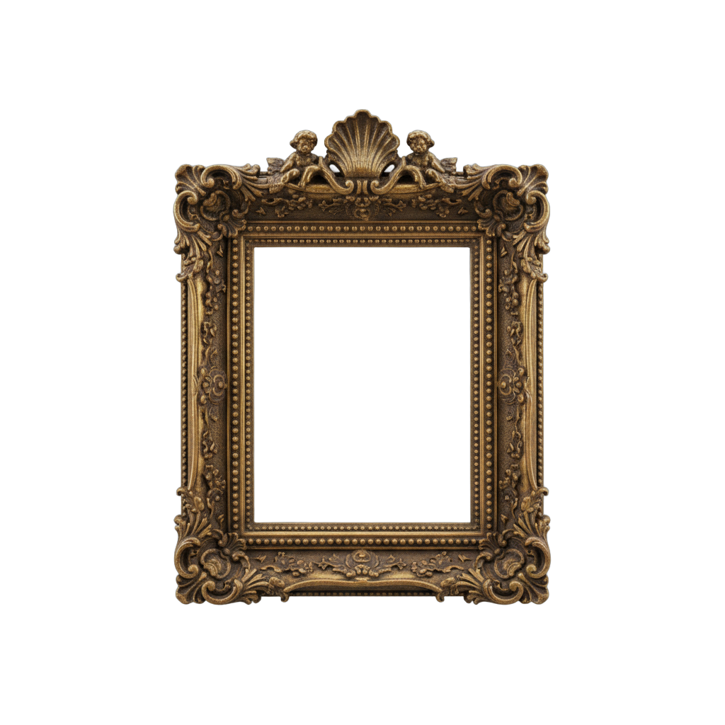 Vintage Baroque Picture Frame