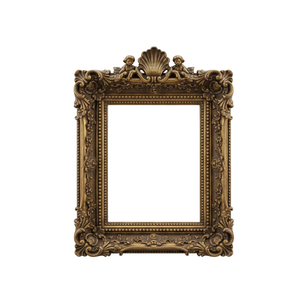 Vintage Baroque Picture Frame