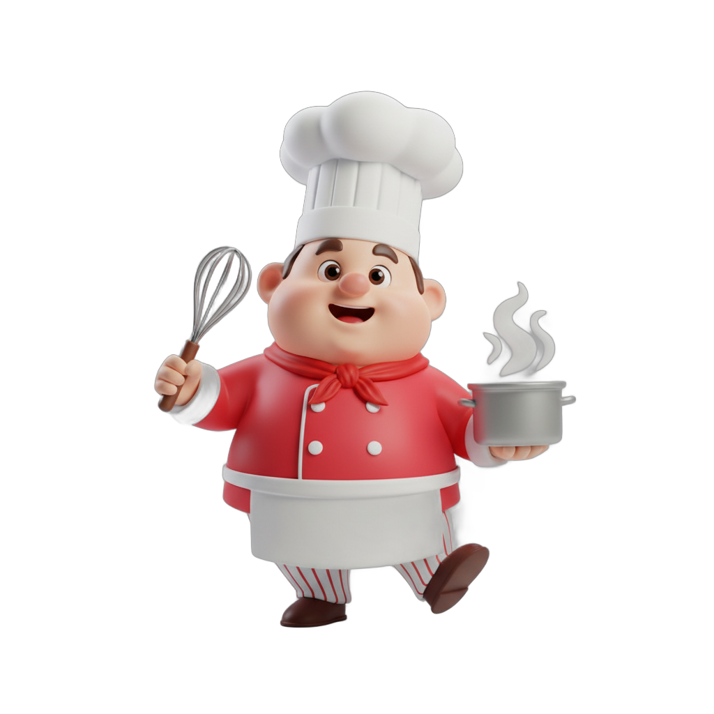 Cartoon Chef Character