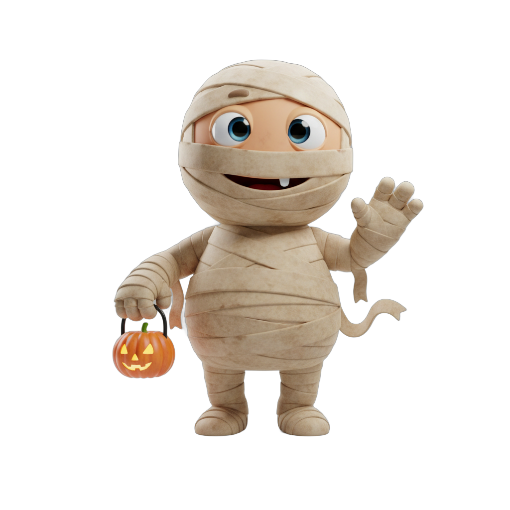Cartoon Mummy Character