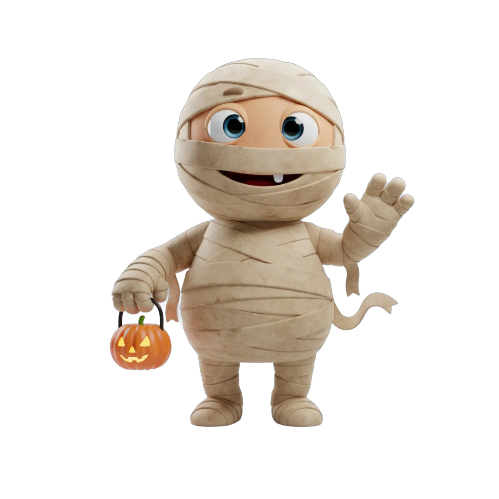 Cartoon Mummy Character