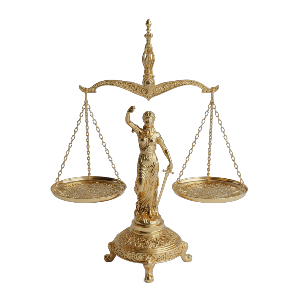Golden Justice Balance Scale