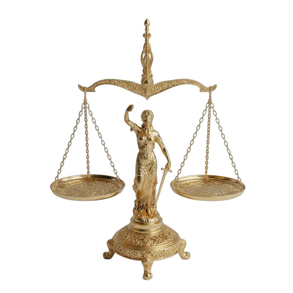 Golden Justice Balance Scale