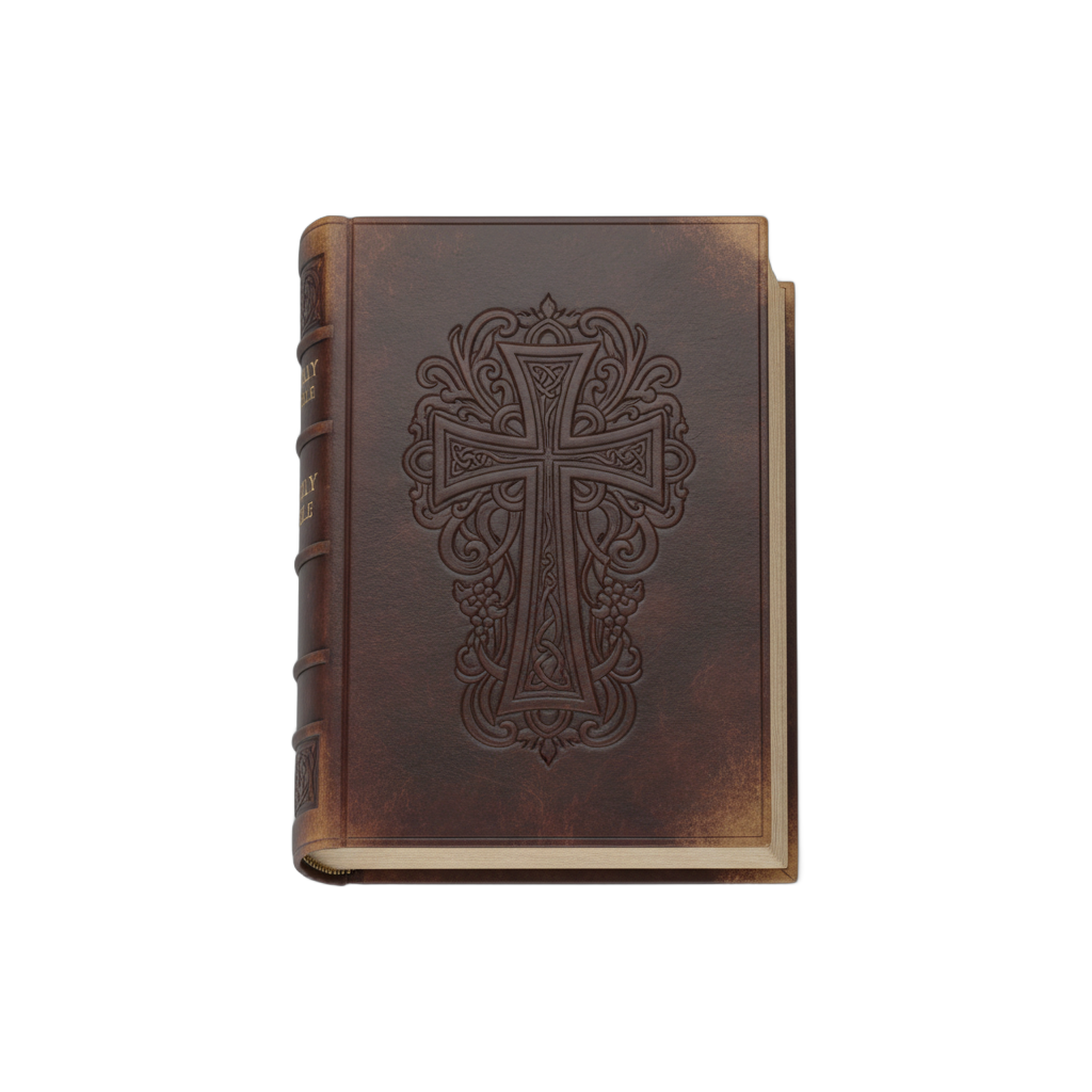 Holy Bible with Cross