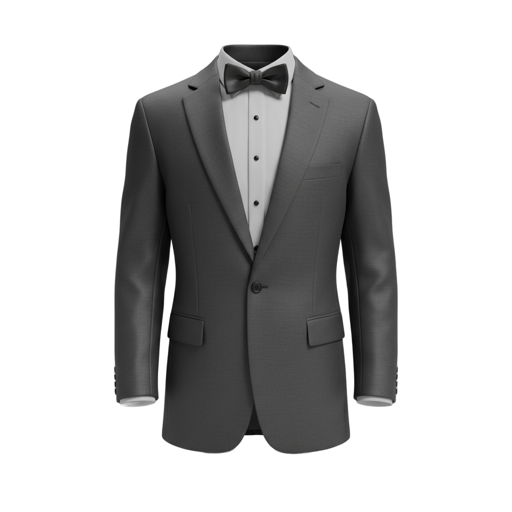 Formal Tuxedo Jacket with Bow Tie