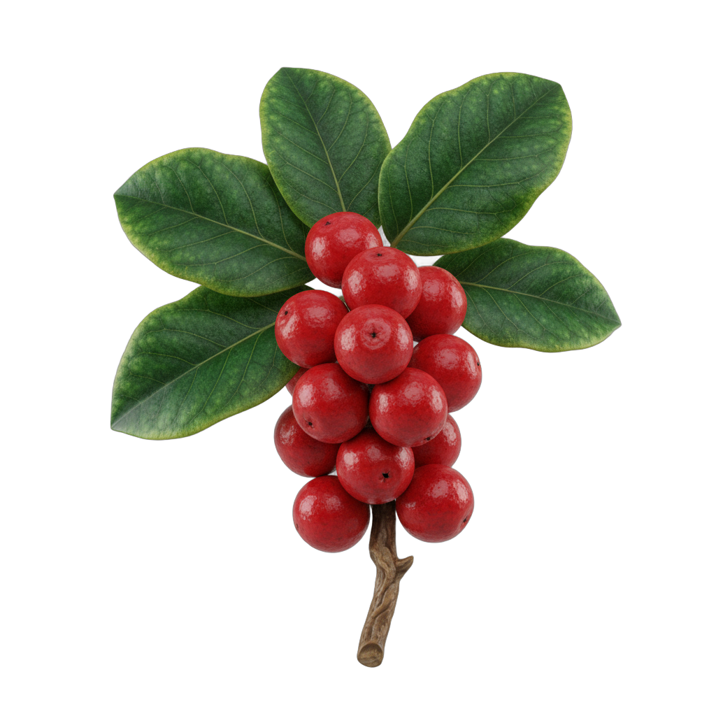 Red Berries on Branch