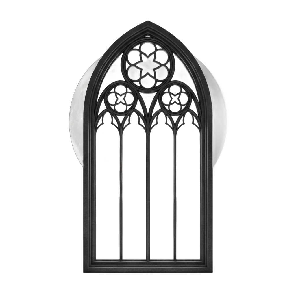 Gothic Moon Window