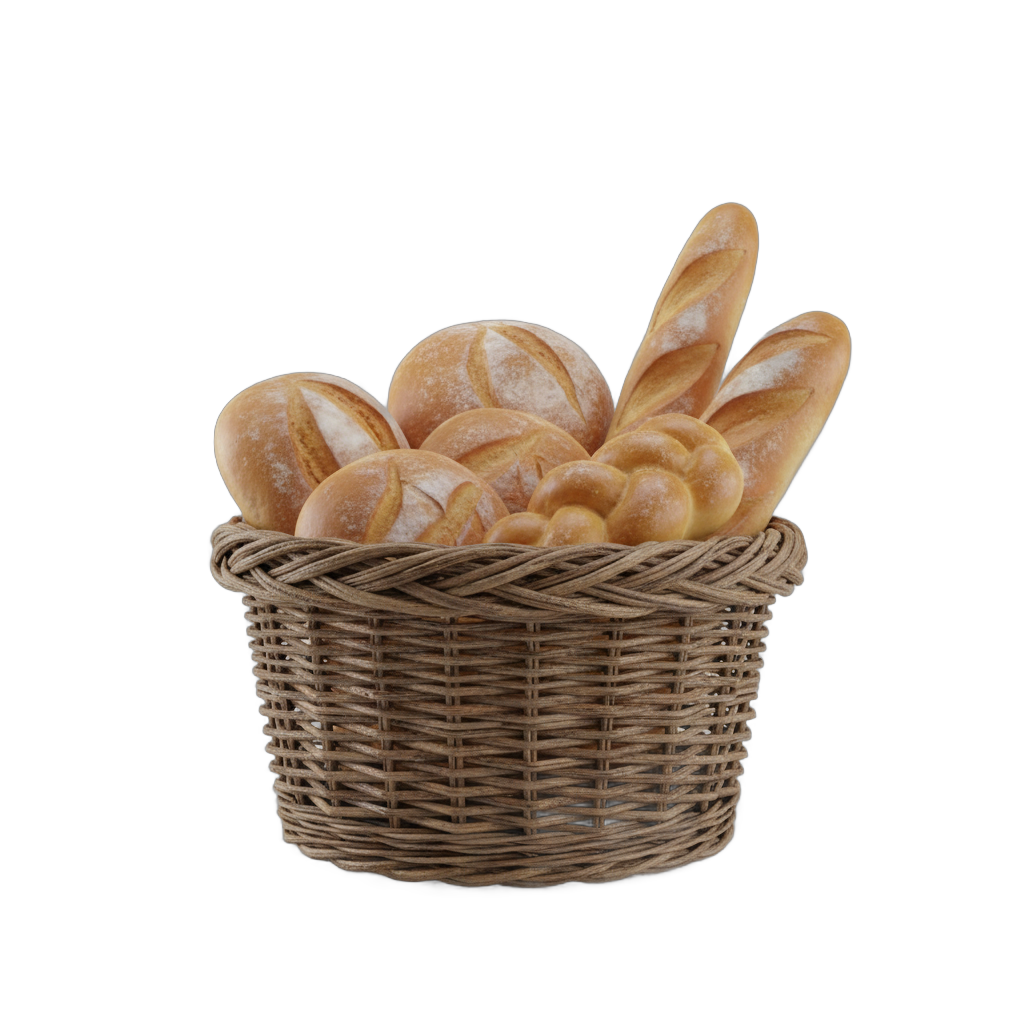 Rustic Bread Basket