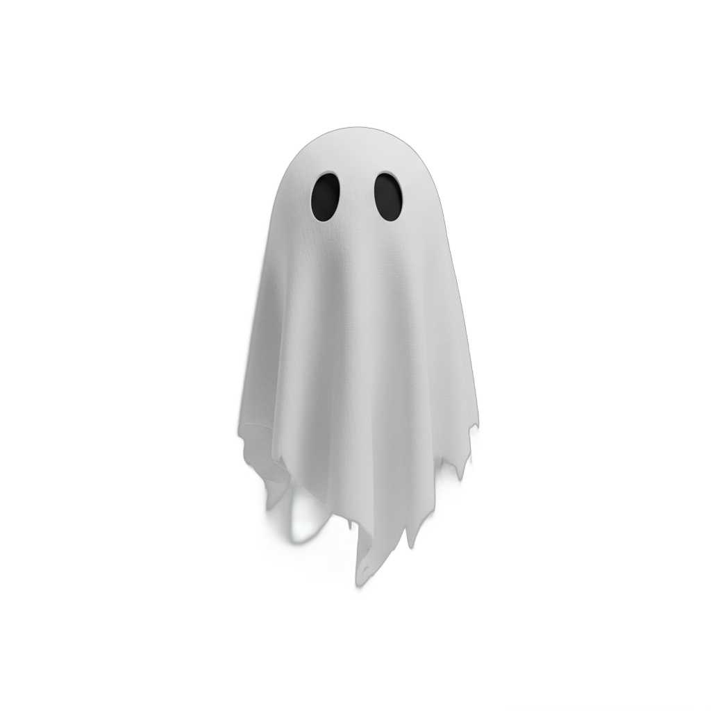 Cartoon Sheet Ghost