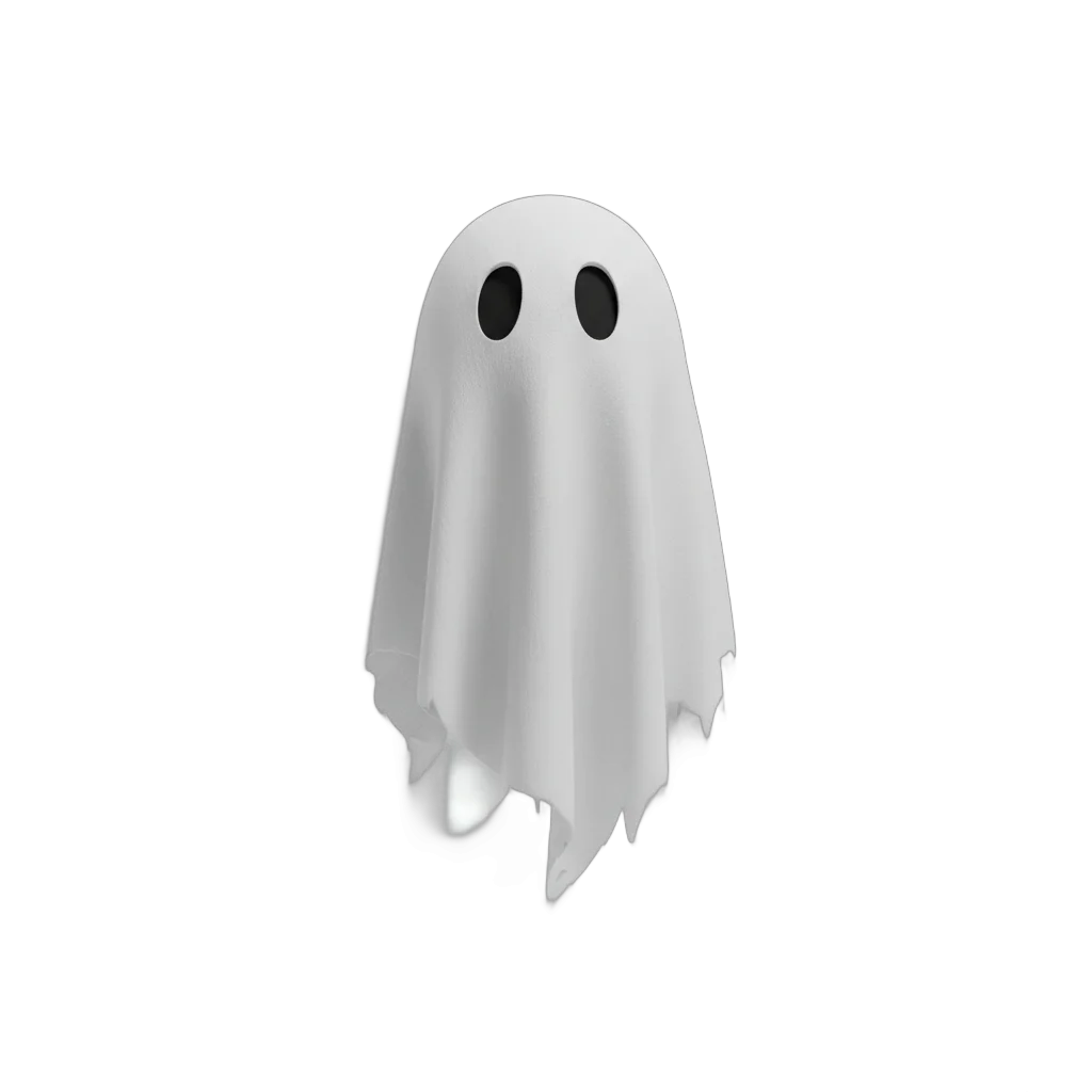 Cartoon Sheet Ghost