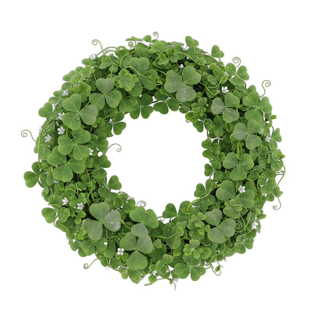 Shamrock Clover Wreath