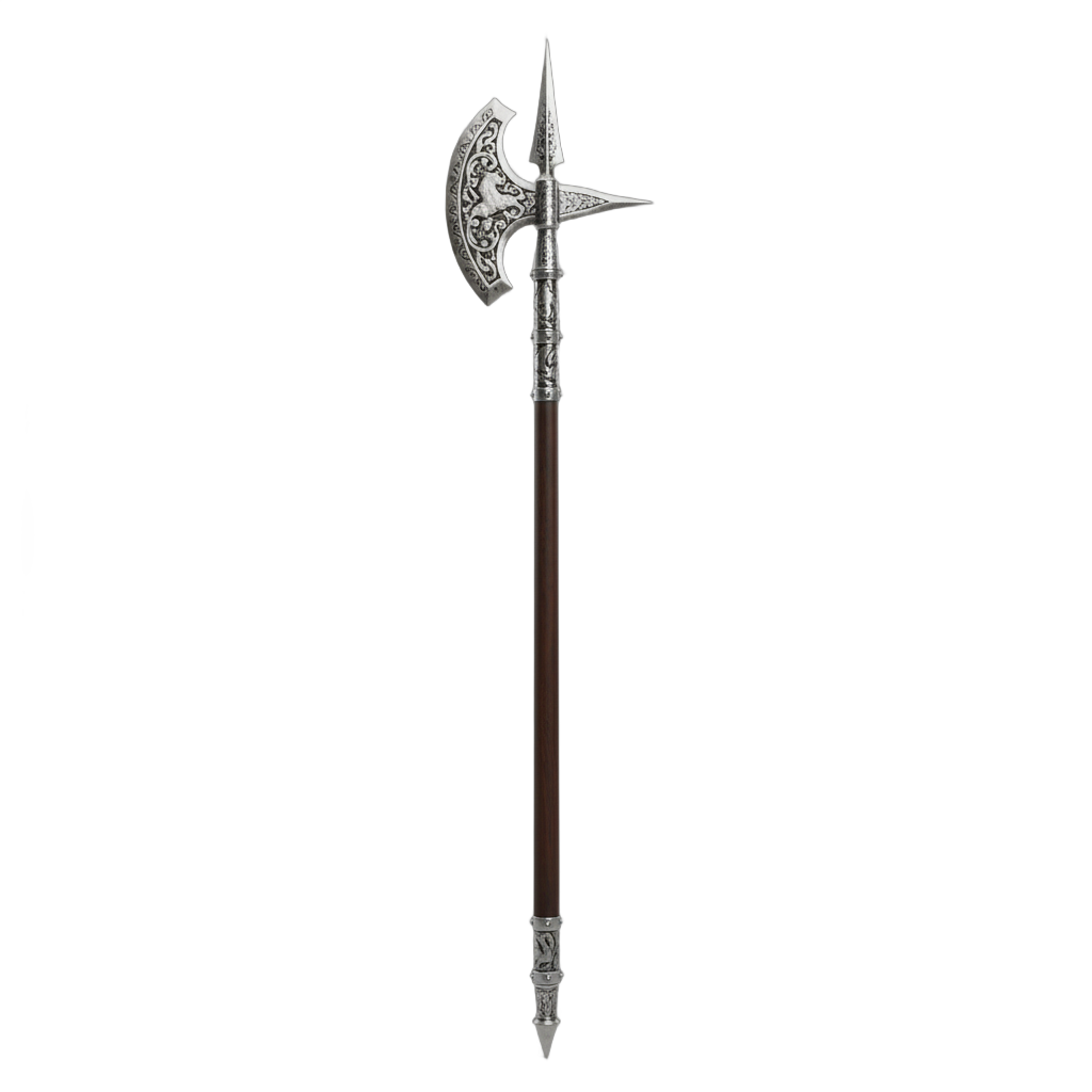 Ornate Medieval Halberd