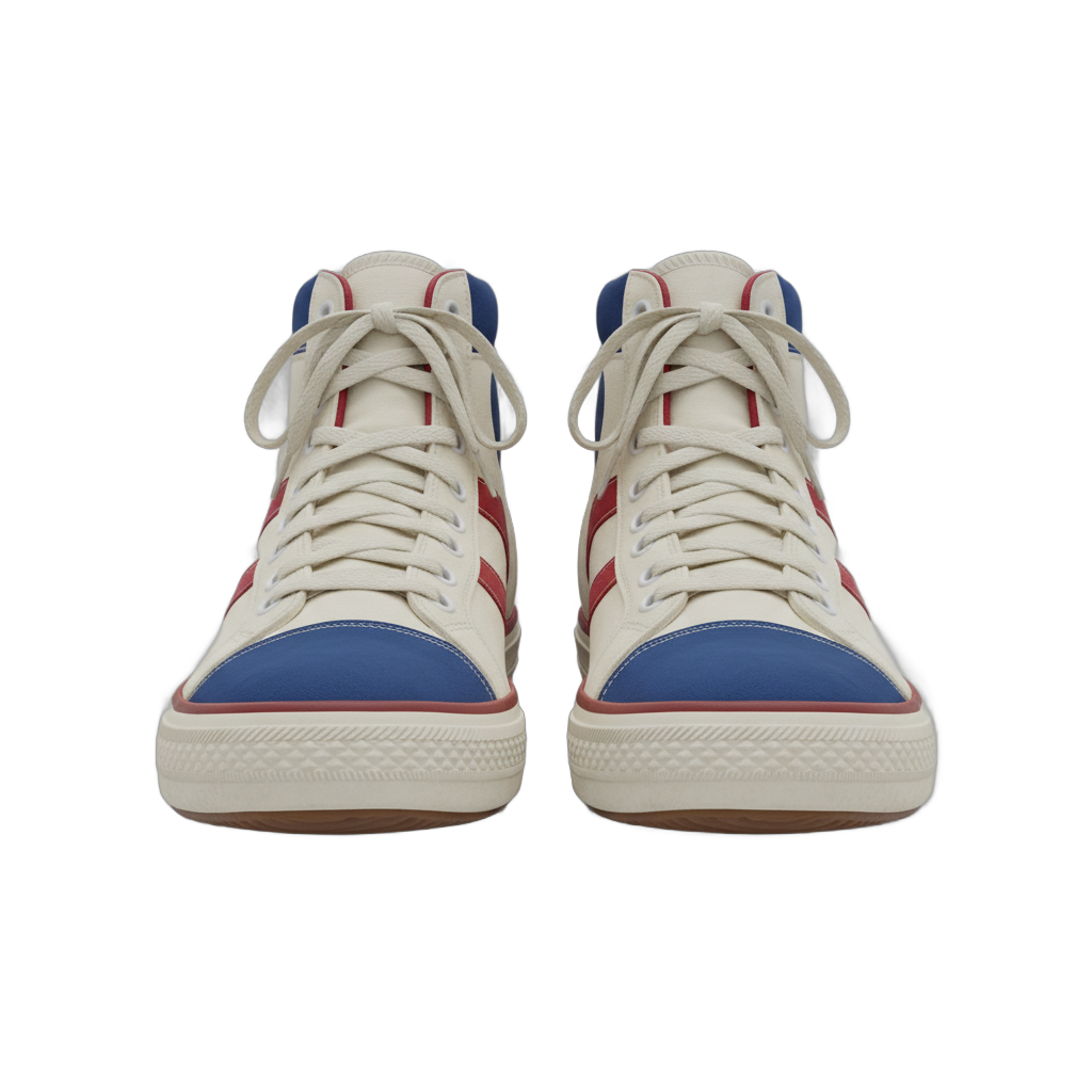 Vintage High-Top Sneakers