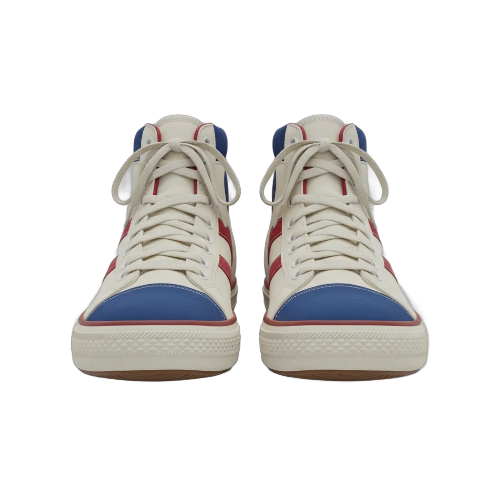 Vintage High-Top Sneakers