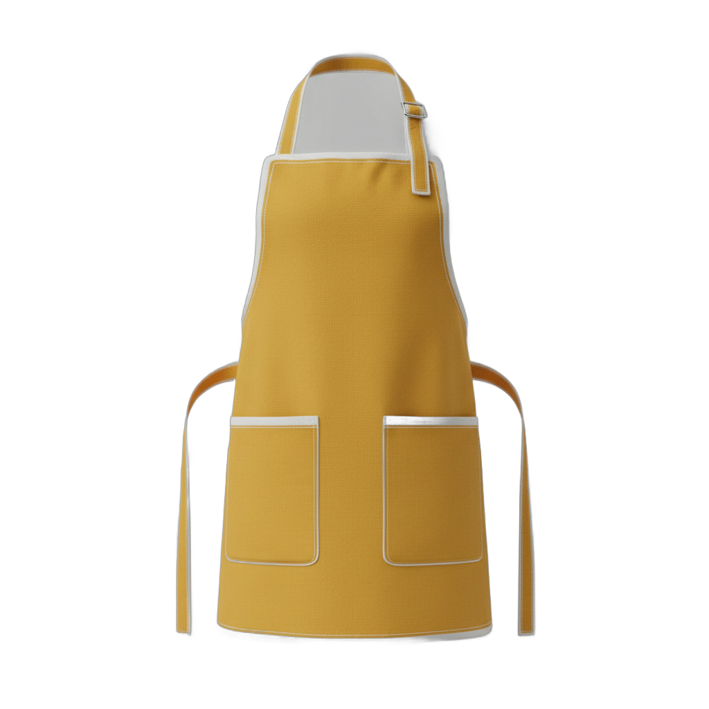 Mustard Yellow Chef Apron