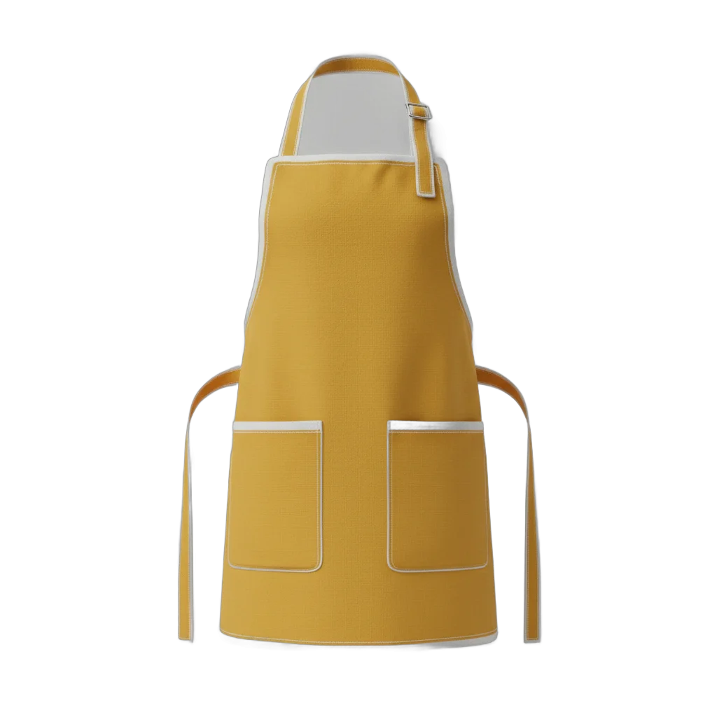 Mustard Yellow Chef Apron