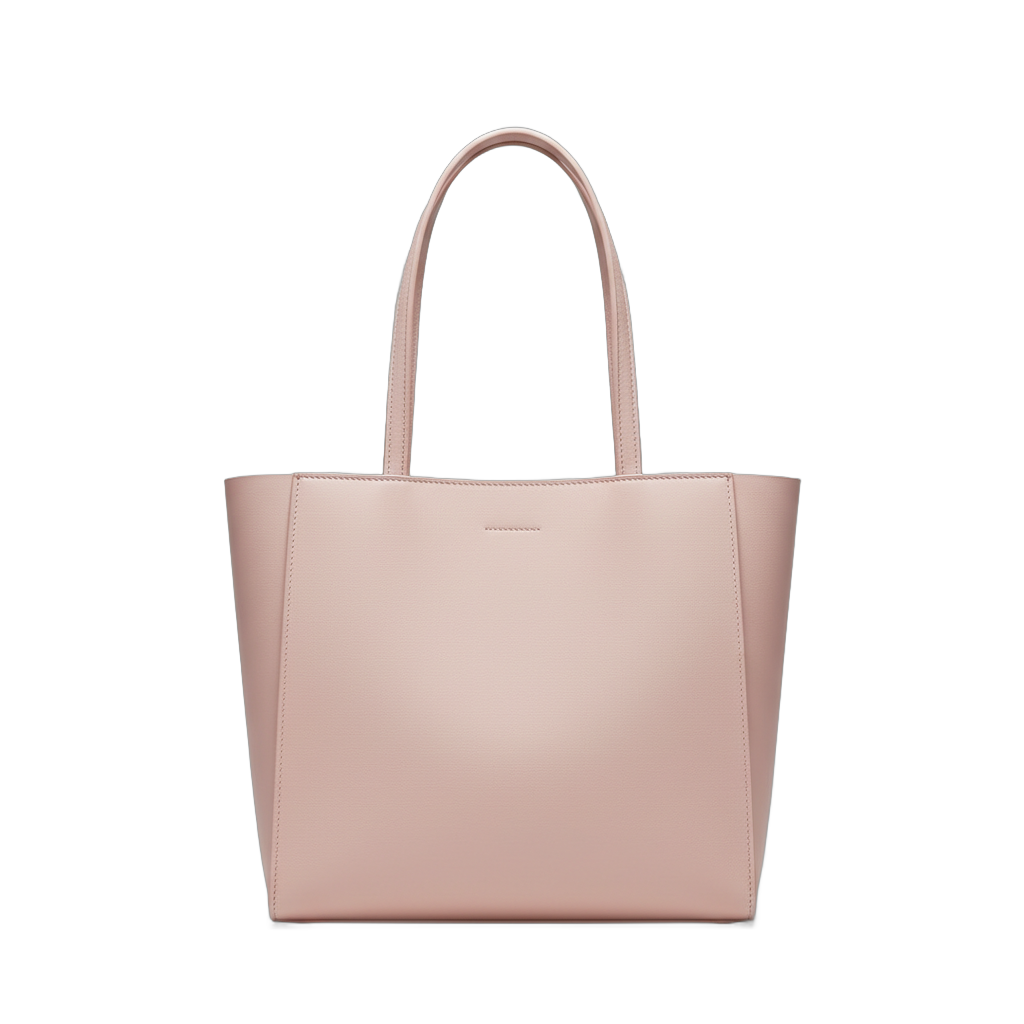 Minimalist Pink Tote Bag