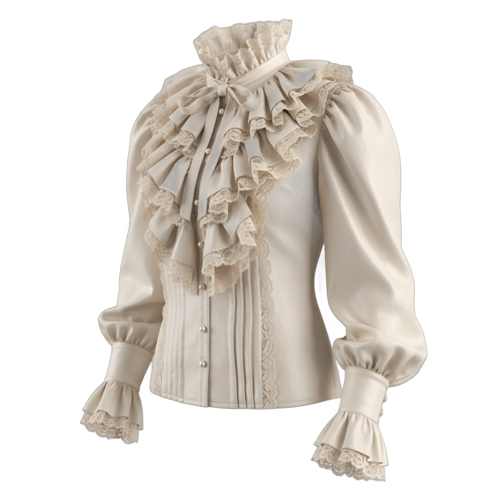 Victorian Ruffled Blouse