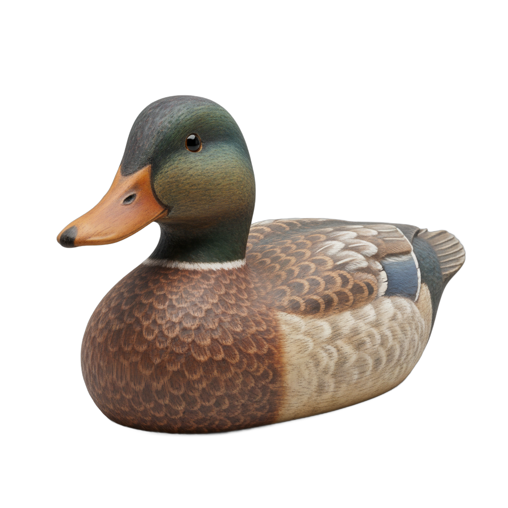 Wooden Duck Decoy