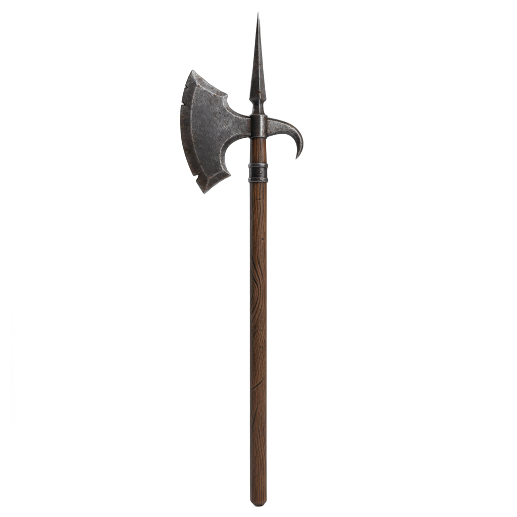 Medieval Halberd Weapon