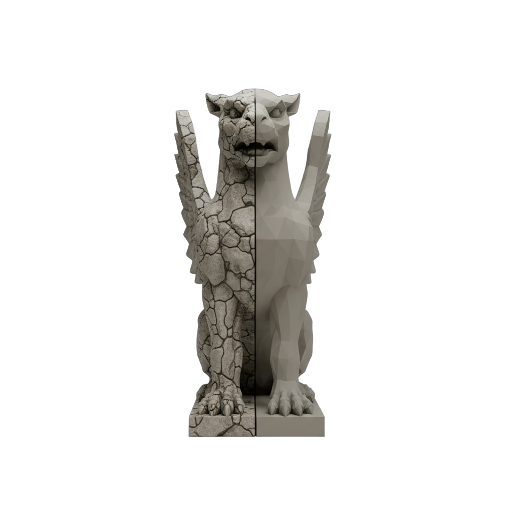 Low-Poly Conversion