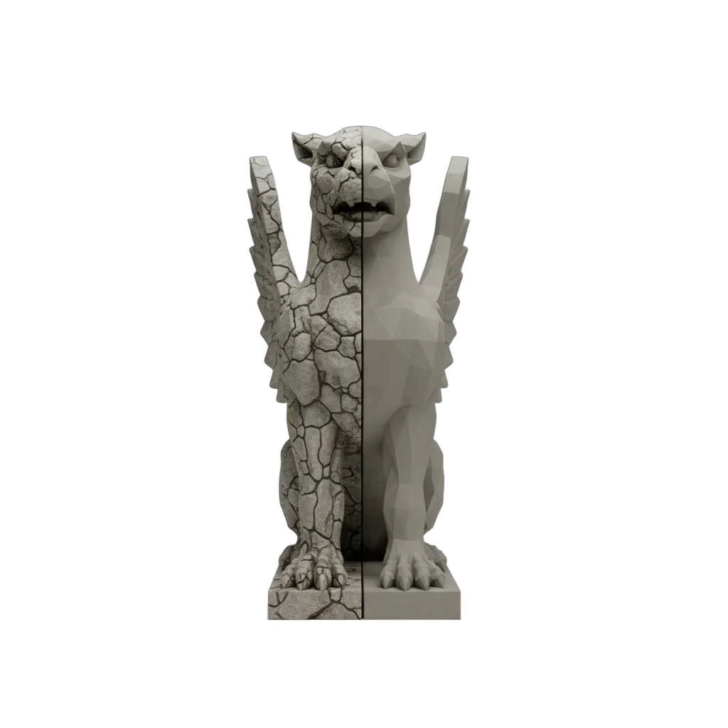 Low-Poly Conversion